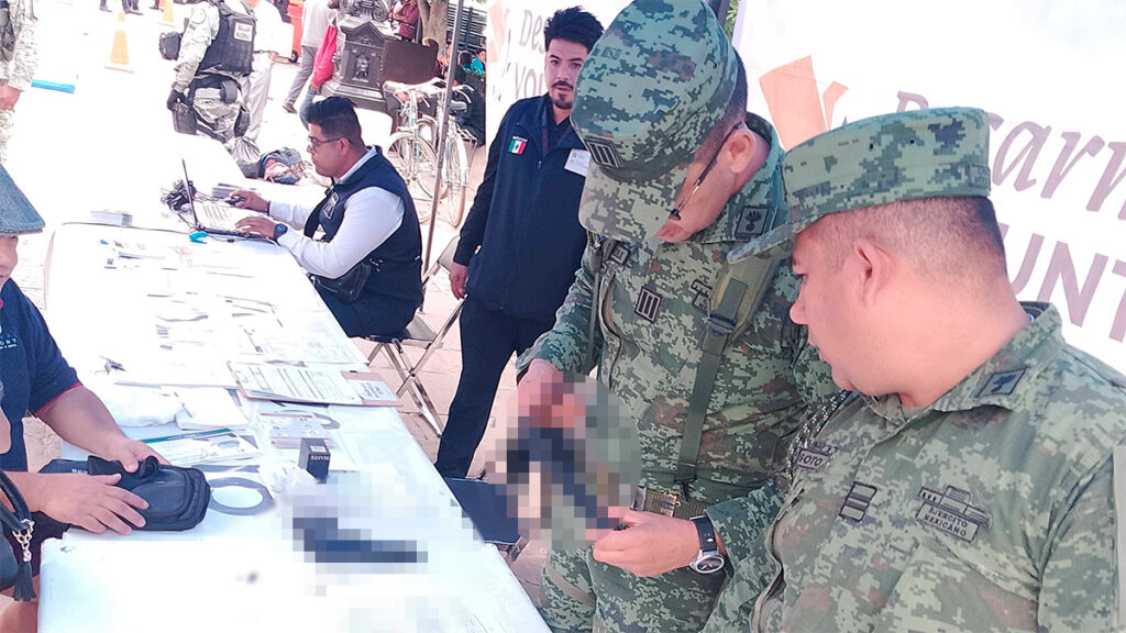 Sedena ofrece hasta 25 mil pesos en el canje por armas