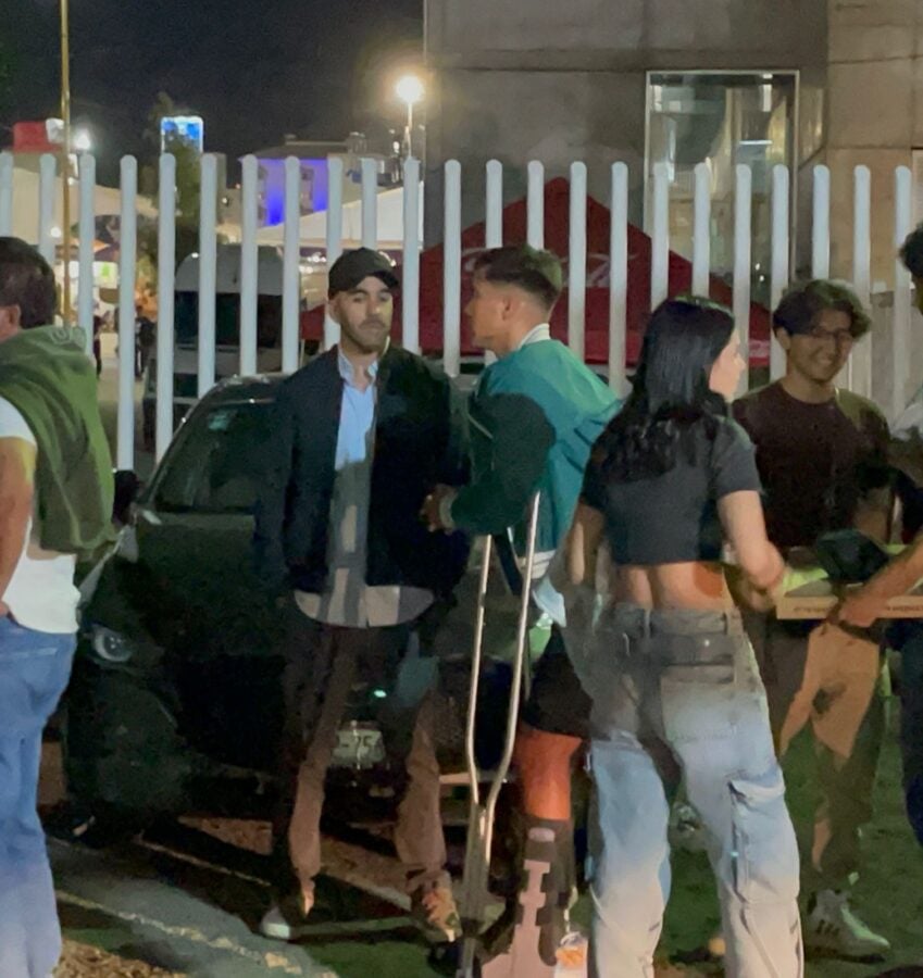 Ettson Ayón tiene dos fracturas en el pie izquierdo