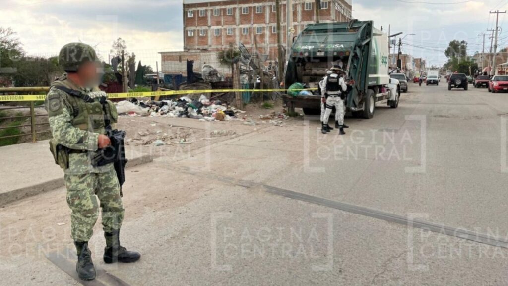 Recolectores de basura encuentran feto en Medina