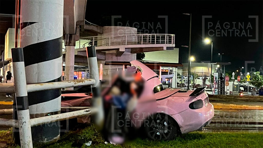 San José el Alto: Choca contra puente peatonal y fallece