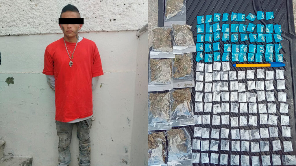 Las Joyas: Detienen a presunto distribuidor de droga