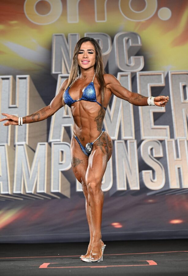 Éricka Aldana, fisicoculturista