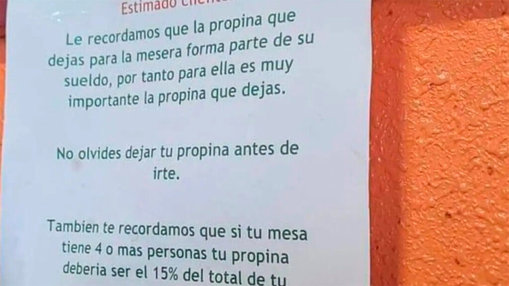 ¿Te obligaron a pagar propina?, Profeco te dice que hacer