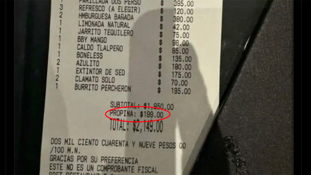 ¿Te obligaron a pagar propina?, Profeco te dice que hacer