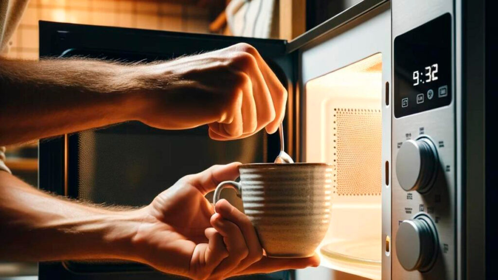 Calentar agua en el microondas podría ser peligroso