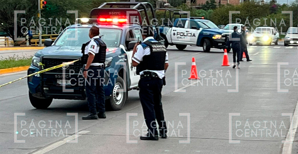 Fracciones Cañada de Alfaro: Muere atropellado motociclista 
