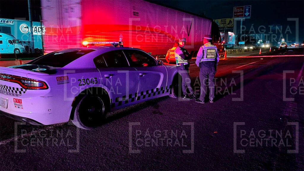 Atropellan una persona en la León-Silao y muere