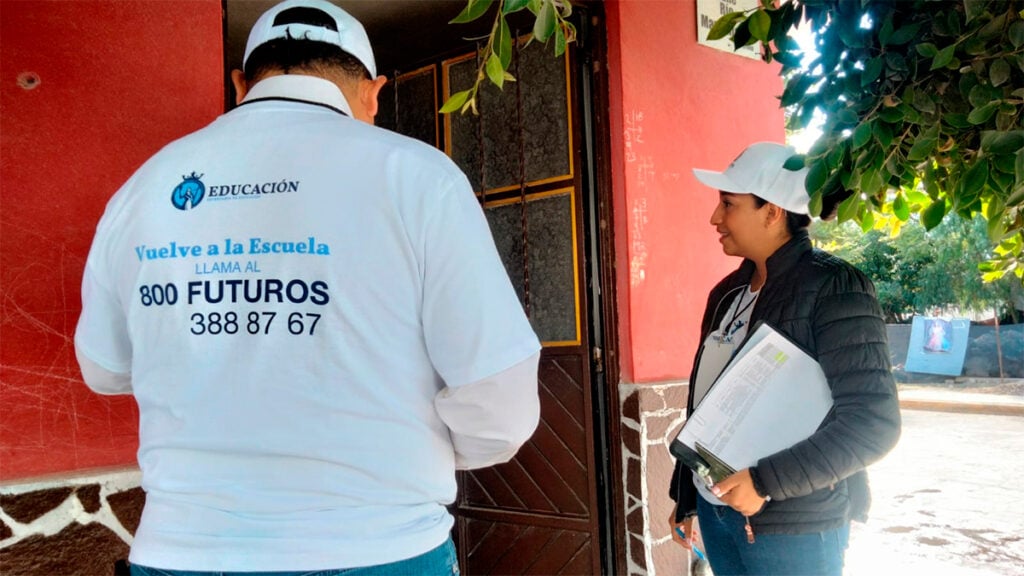 Libia Dennise se une a la campaña para reincorporar a niños y niñas a la escuela