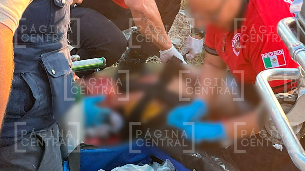 Villas de la Gloria: Brayan sufre graves heridas al caer a un barranco