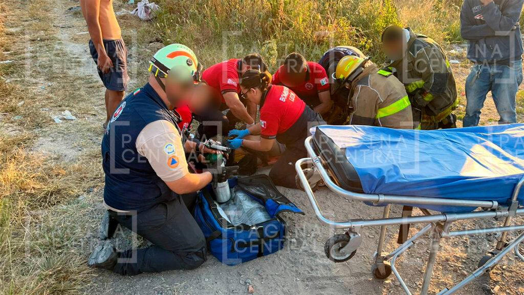 Villas de la Gloria: Brayan sufre graves heridas al caer a un barranco