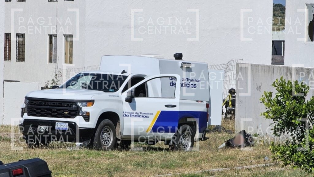 El cuerpo estaba dentro de la bolsa en un área de donación