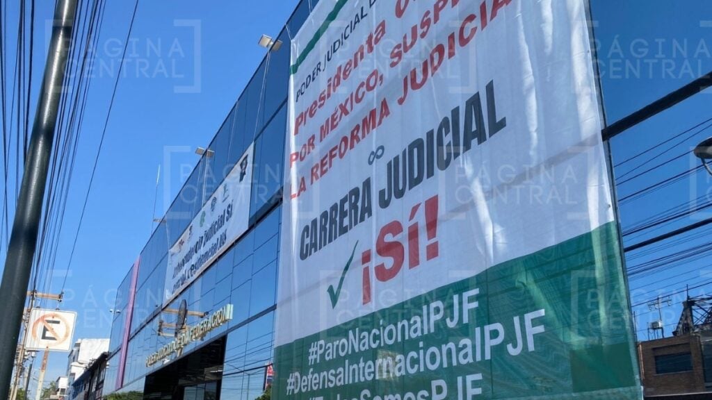 Continúa paro en León en el Poder Judicial de la Federación