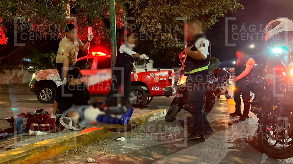 Arboledas de Ibarrilla: Carro atropella a motociclista y lo deja gravemente herido