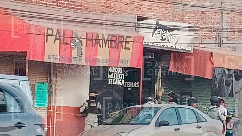 Celaya: Asesinan a un hombre dentro de un taller eléctrico