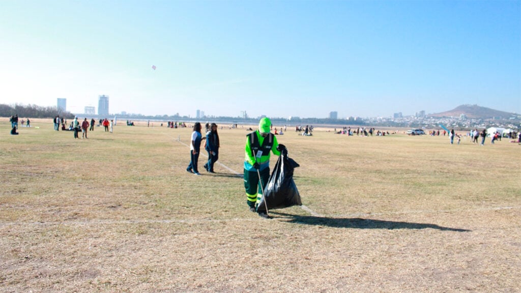 Recolectan 55 toneladas de basura durante el Festival del Globo