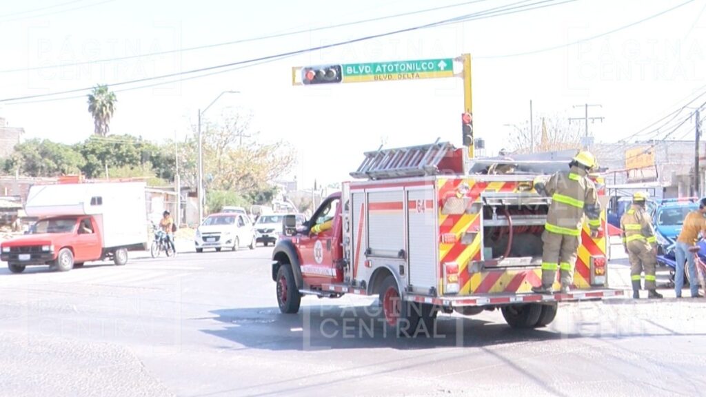  Impactante choque en León deja daños graves, pero sin heridos
