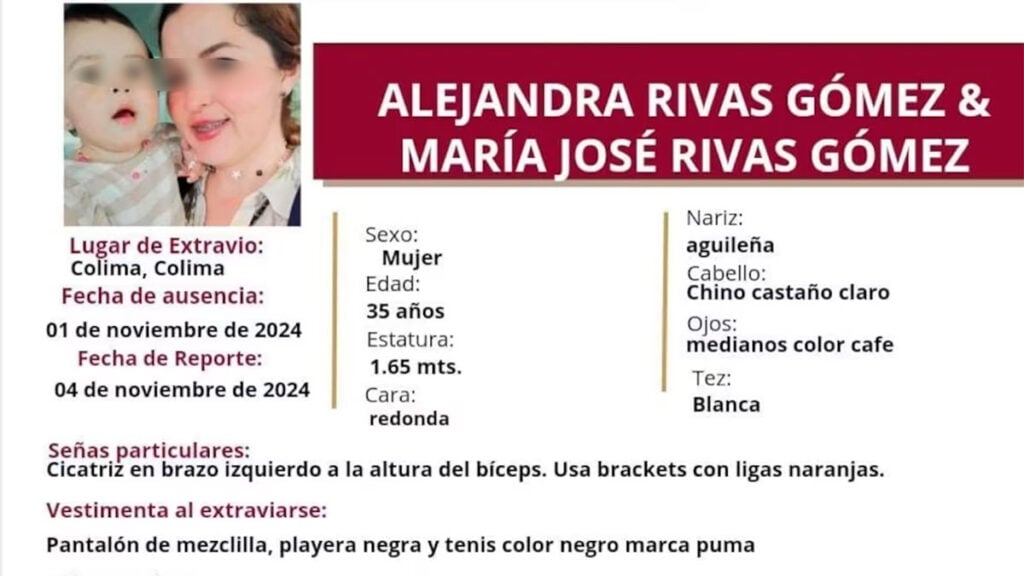 Colima: Mamá y su bebé fueron encontradas muertas, sospechan del papá de la menor