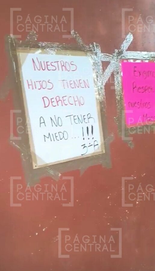 Denuncian que mamá e hijo aterran a todos en esta escuela León
