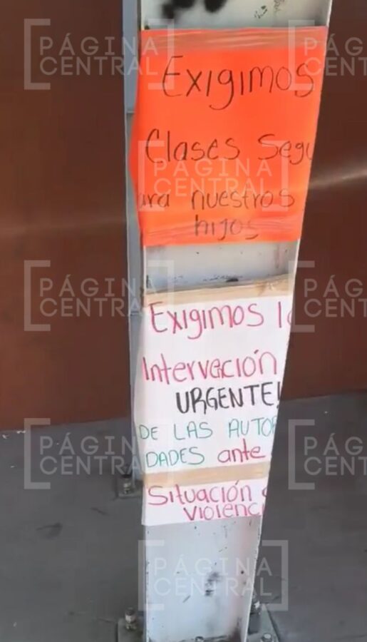 Denuncian que mamá e hijo aterran a todos en esta escuela León