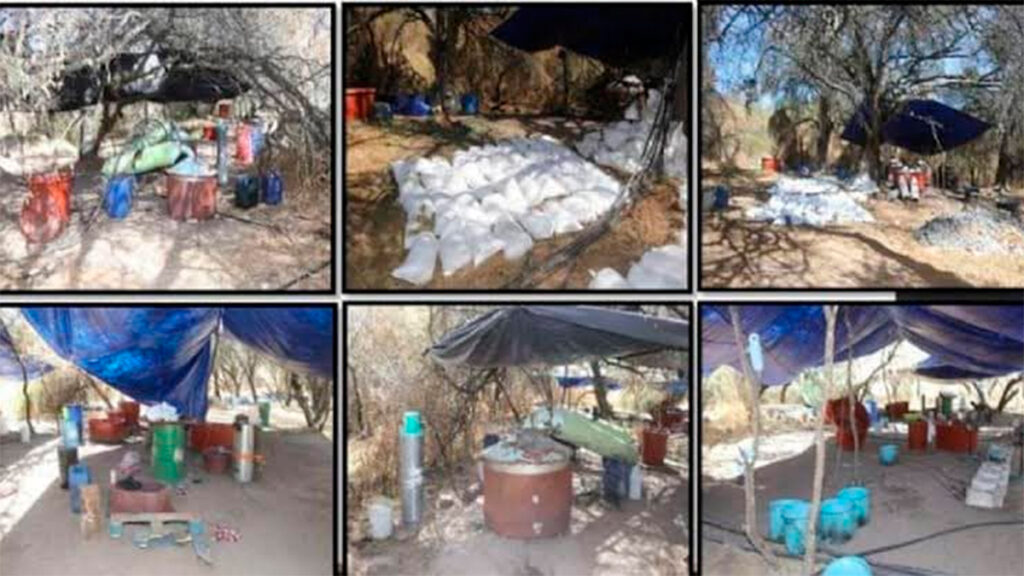 Acámbaro: Desmantelan narcolaboratorio y decomisan droga con valor de 3 mil 219 mdp