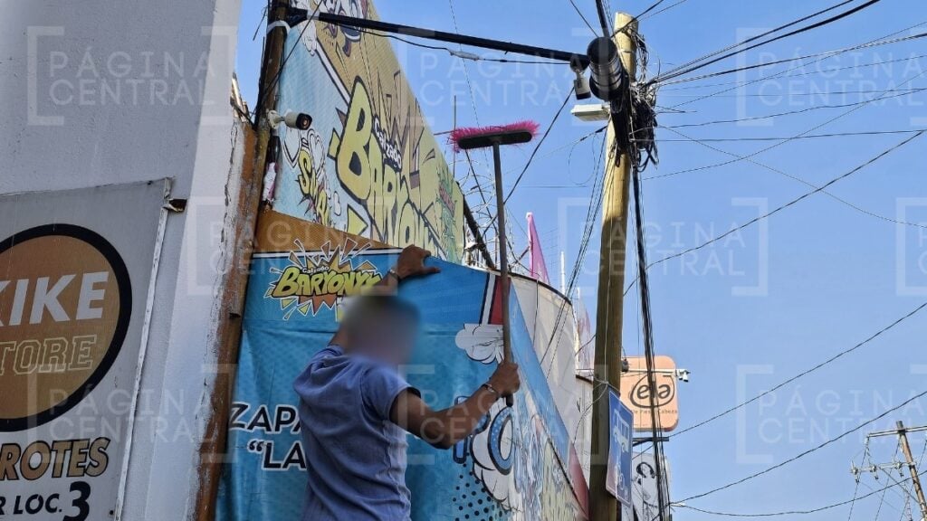 Cámaras de vigilancia retiradas en Zona Piel; se molestan comerciantes