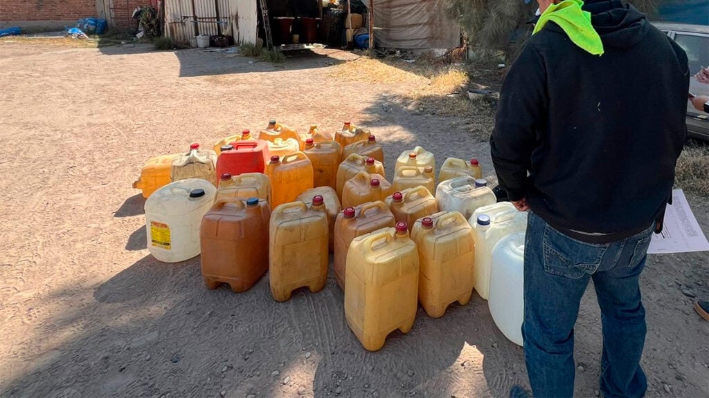 Irapuato: Cateo un inmueble por robo de combustible y detienen a 3 personas