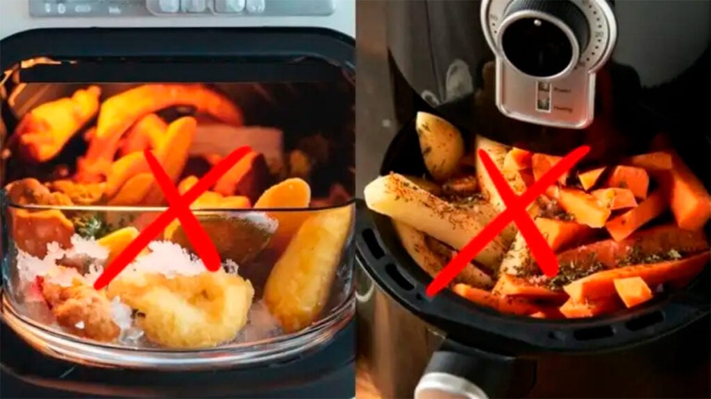 ¿Tienes freidora de aire? Descubre los errores más comunes y aprende a evitarlos