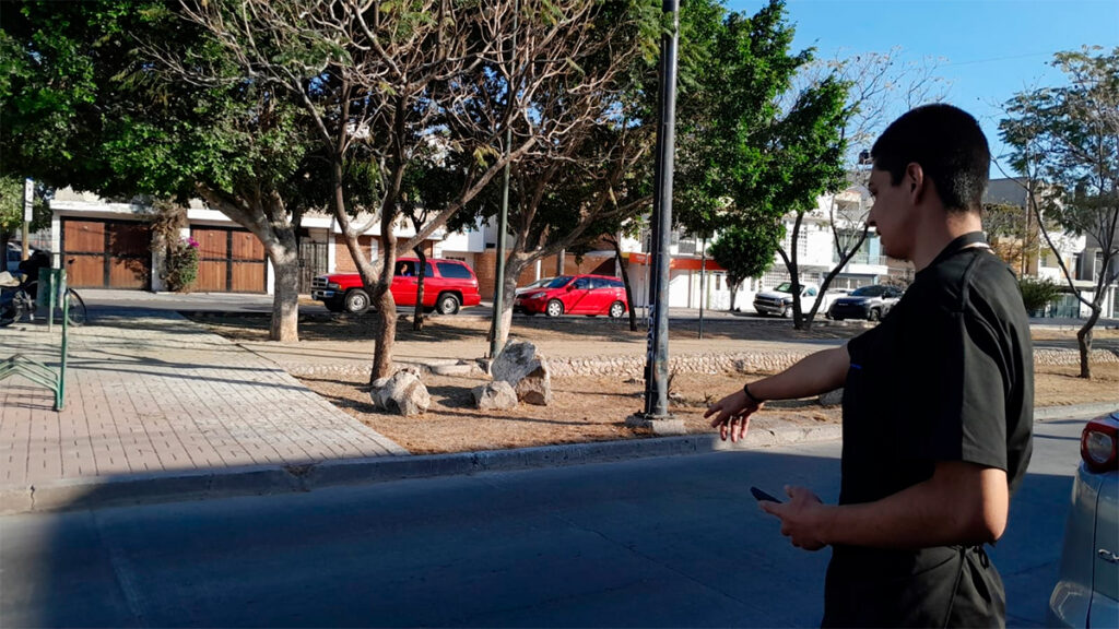 ¡No podían creer que había un ataúd en Paseo de Jerez!