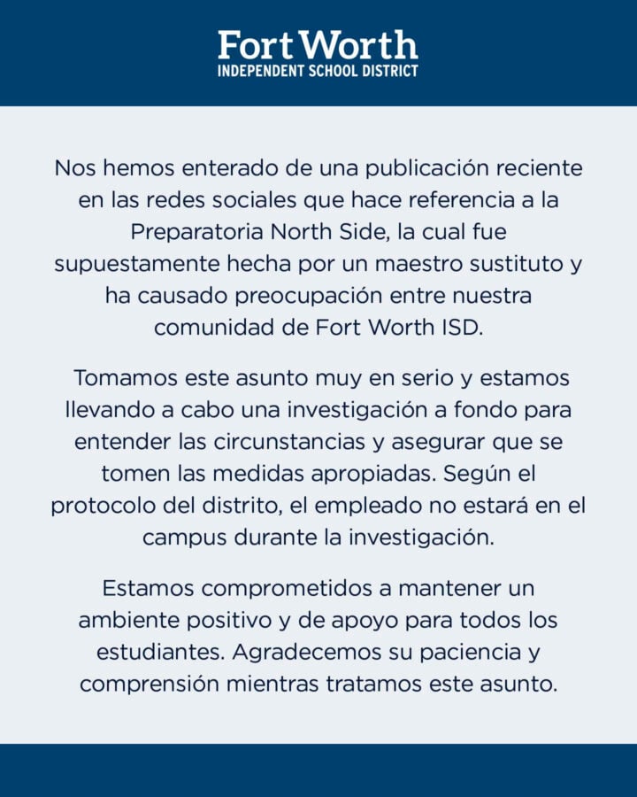 Texas: Maestro llama a migración para denunciar a sus estudiantes que no hablan inglés