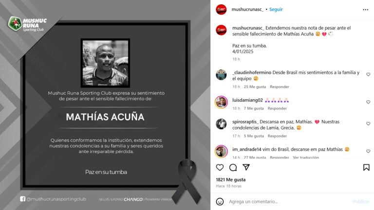 Encuentran a futbolista Mathías Acuña muerto en armario de hotel