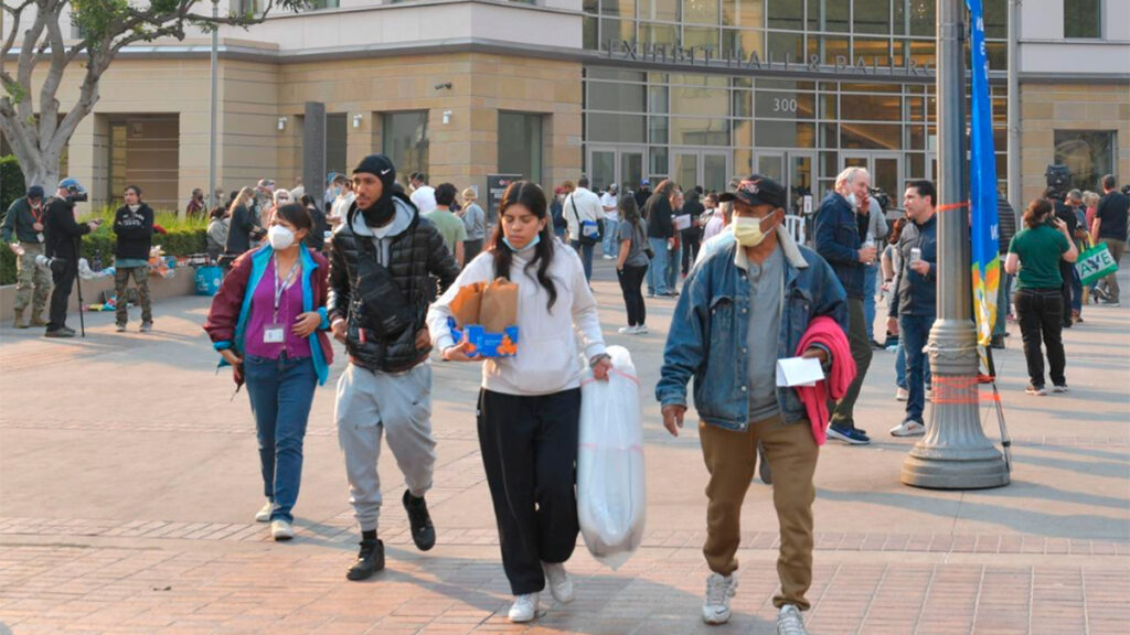 California: Apoyan a familias guanajuatenses afectadas por incendios