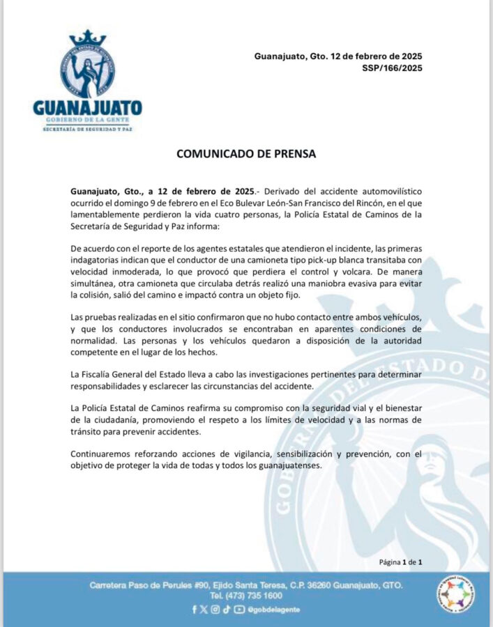 Camioneta accidentada en Ecobulevar iba a exceso de velocidad y volcó: Policía Estatal