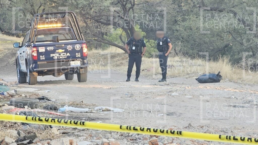 Vecinos de la colonia Los Ángeles encuentran cuerpo embolsado