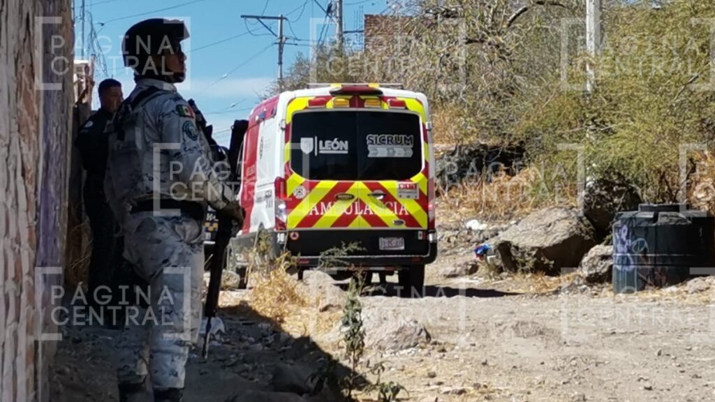 Cuerpo en Lomas de Medina es encontrado en un baldío en León