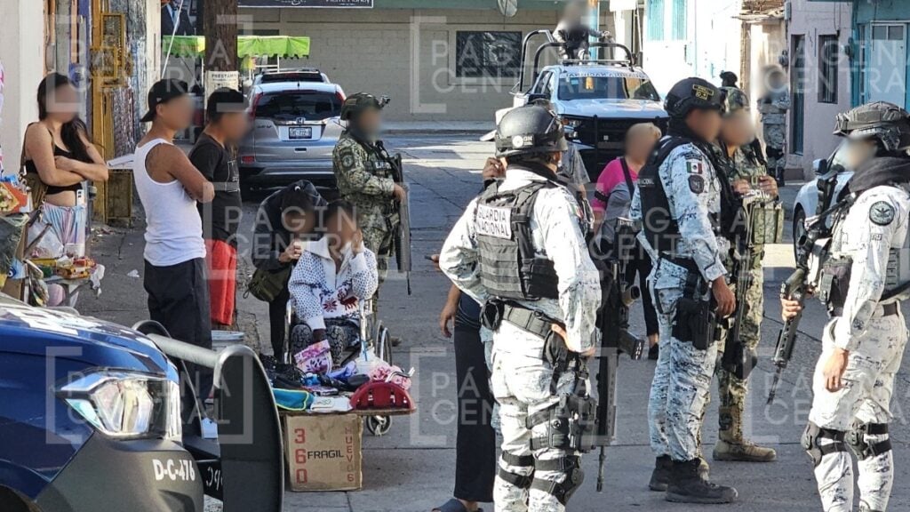 Disparo accidental de Guardia Nacional hiere a mujer en el Coecillo