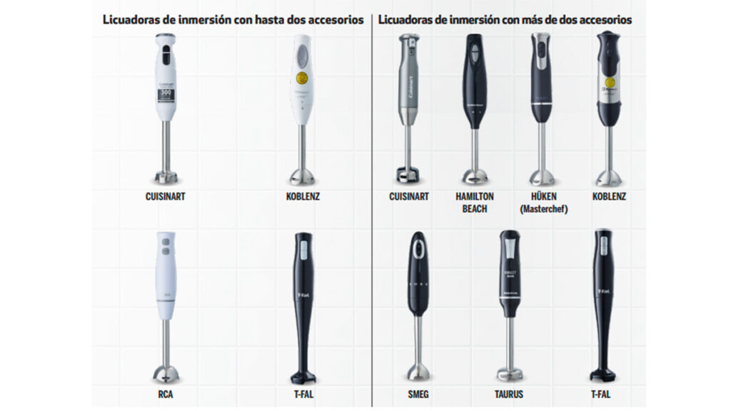 Estas son la mejor licuadora de inmersión del mercado, según Profeco