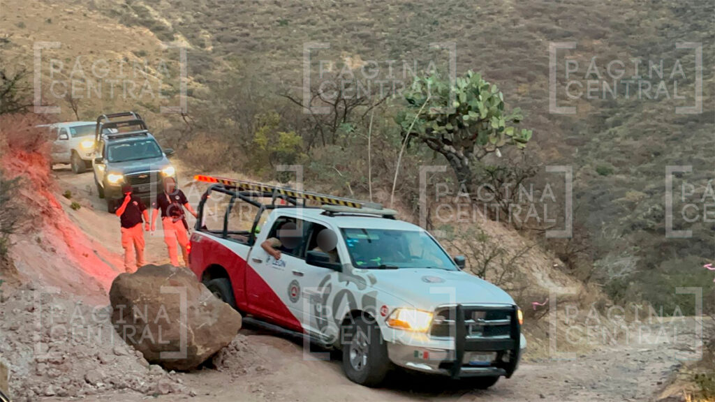Localiza el cuerpo sin vida de una persona en el fondo de un barranco en presa de Otates