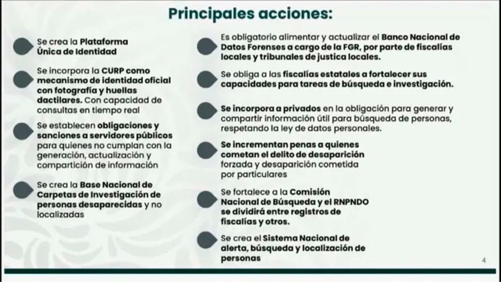 Anuncian el lanzamiento de una nueva CURP 