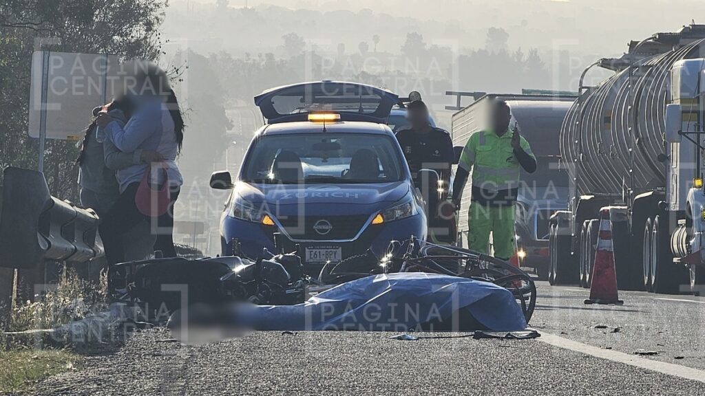Accidente en Maxipista: Muere ciclista al chocar en sentido contrario con moto
