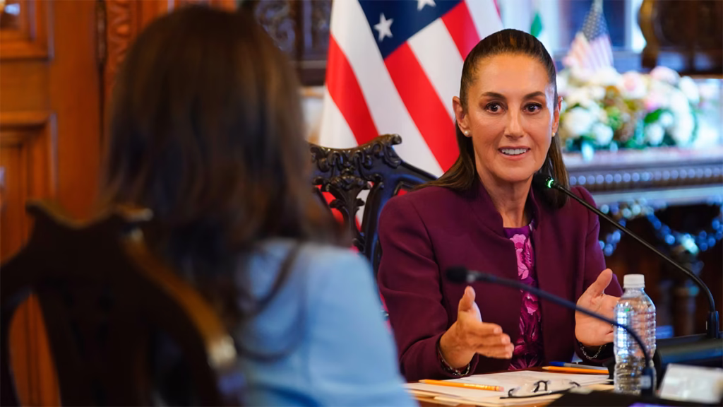 Sugirió Noem a Claudia Sheinbaum acciones a tomar para reevaluar aranceles