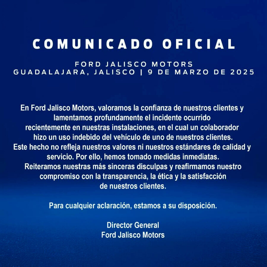 Guadalajara: Llevó camioneta a reparar y la encontró en la calle 