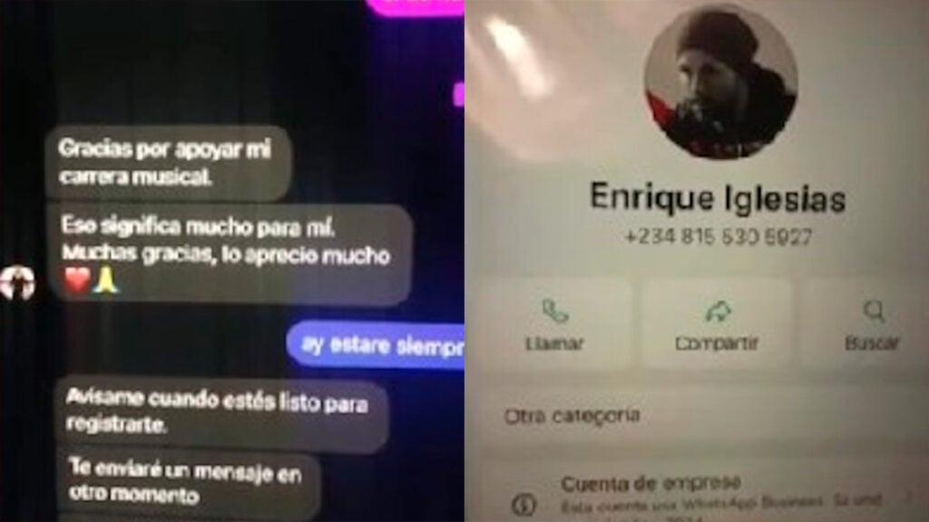 Creyó que tenía un romance con Enrique Iglesias y fue estafada con más de 60 mil pesos