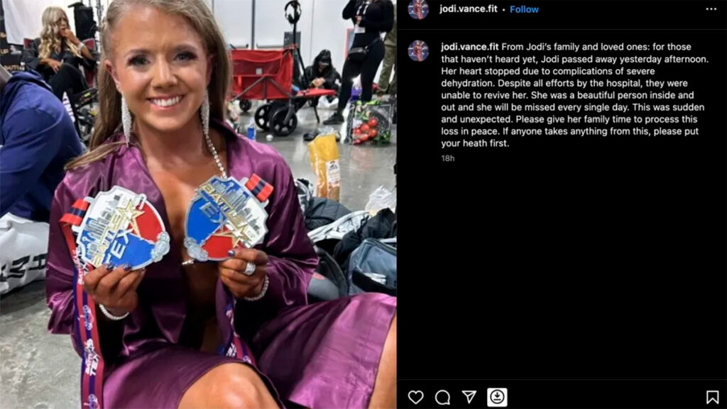 Muere joven influencer y fisicoculturista a los 20 años