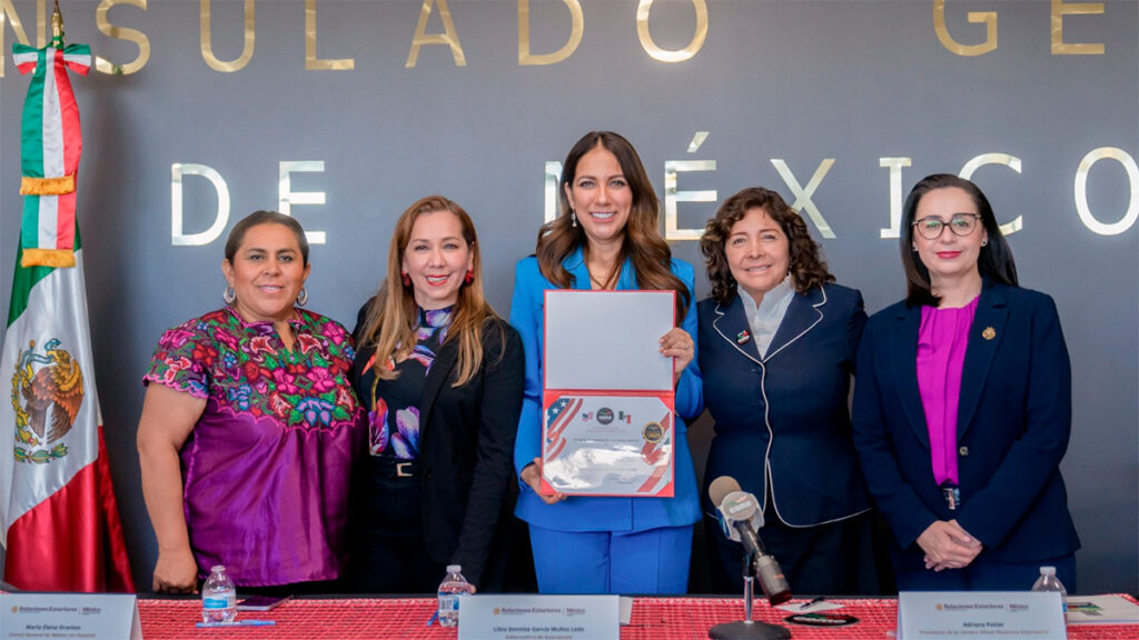 Libia Dennise busca inversión y fortalece lazos comerciales en Houston