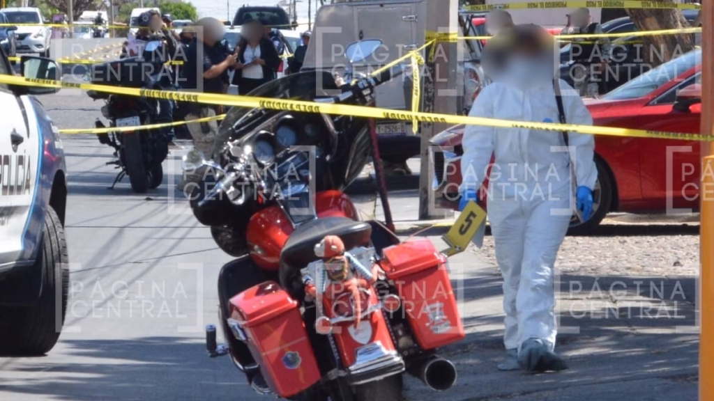 Ataque en Paseo del Moral: Matan a biker a balazos