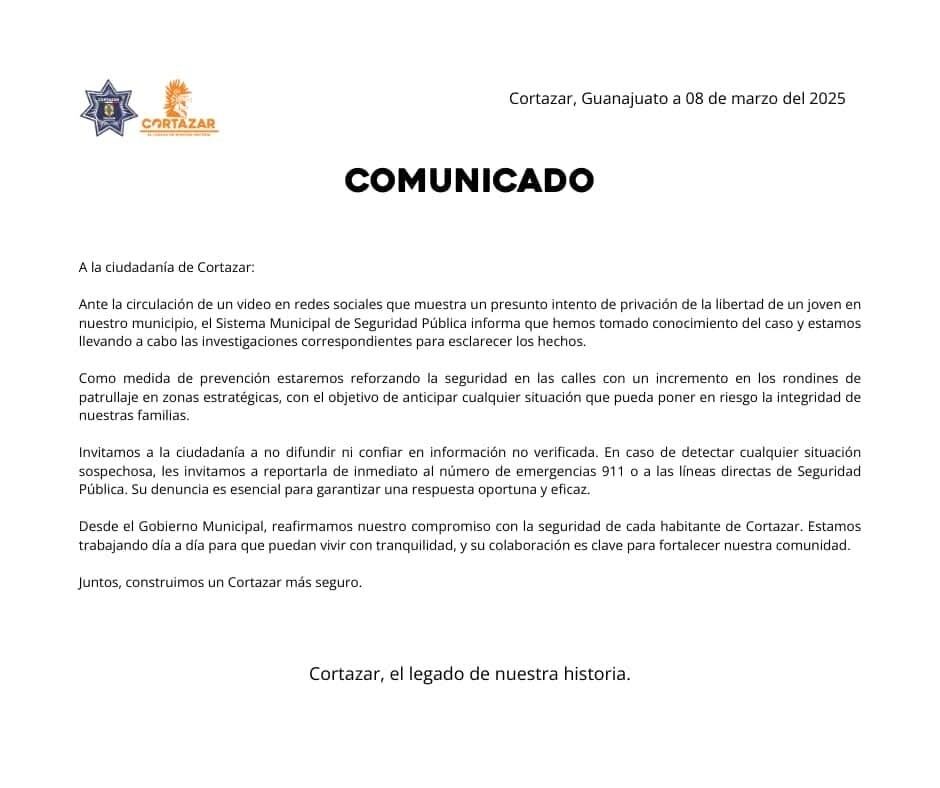 Cortazar: Intentan subir a la fuerza a un joven a un auto, pero falla el secuestro y huyen
