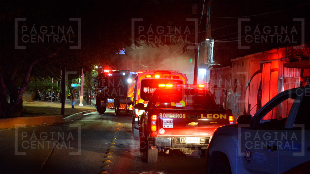 El Coecillo: Se incendia casa sobre el Malecón del Río