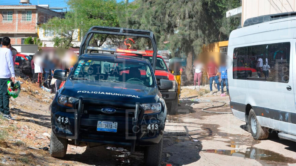 Valle de San Bernardo: Incendio en bodega 