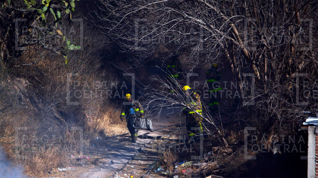 Se incendia recicladora de Cortijos de la Gloria
