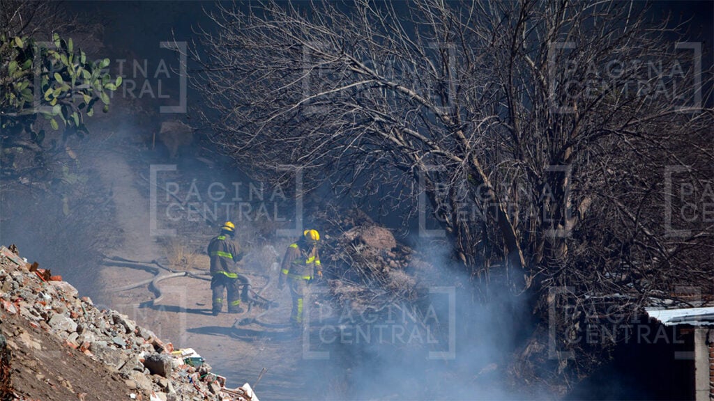 Se incendia recicladora de Cortijos de la Gloria